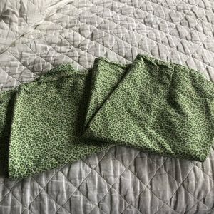 Thibaut Green Cats Meow Pillow Covers set of 2